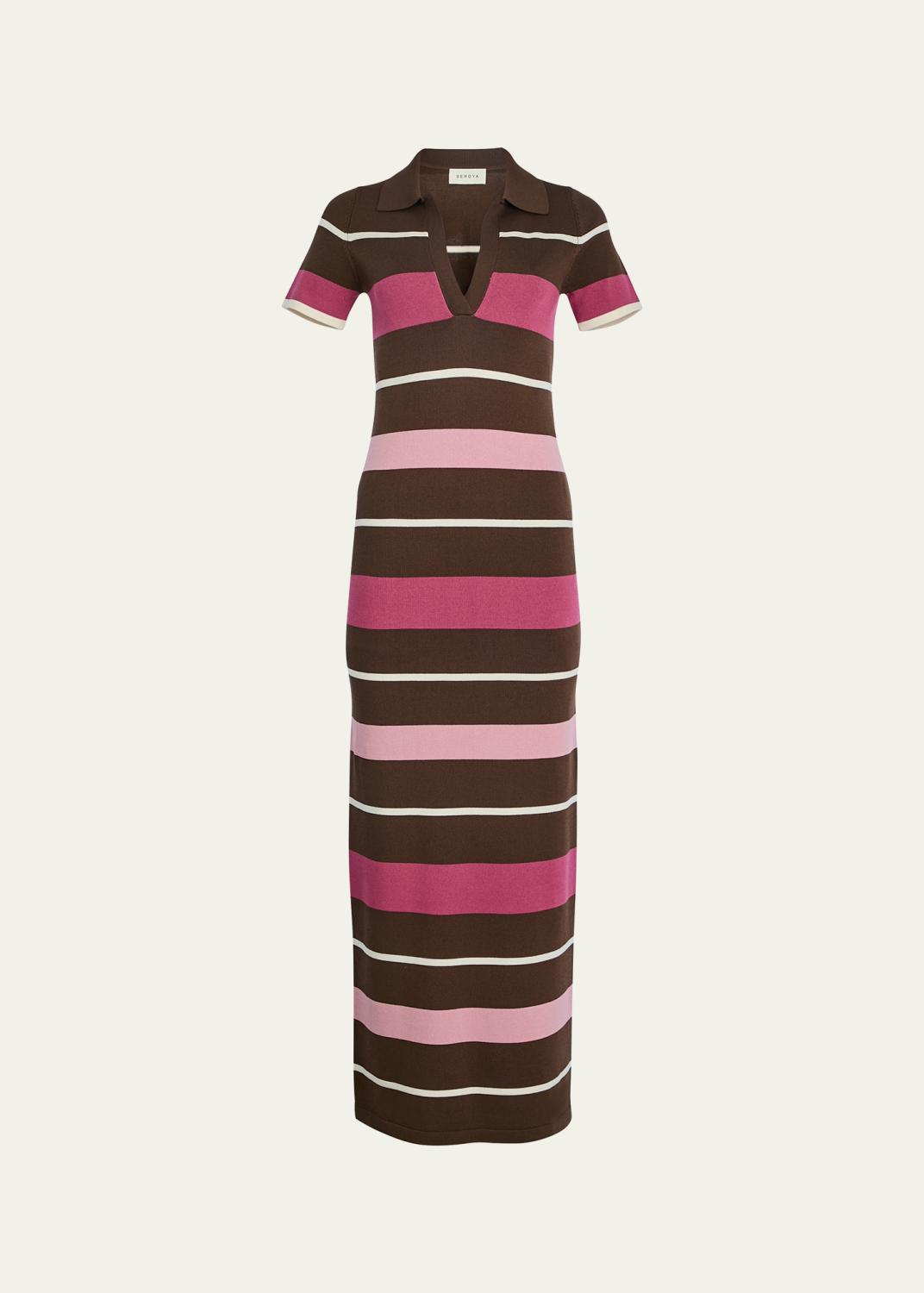 ALICE + OLIVIA Noelia Twist-Strap Maxi Dress - Bergdorf Goodman