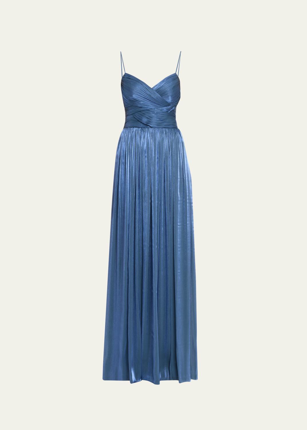 Bronx Banco Dahlia Floral Sequin Column Gown - Bergdorf Goodman