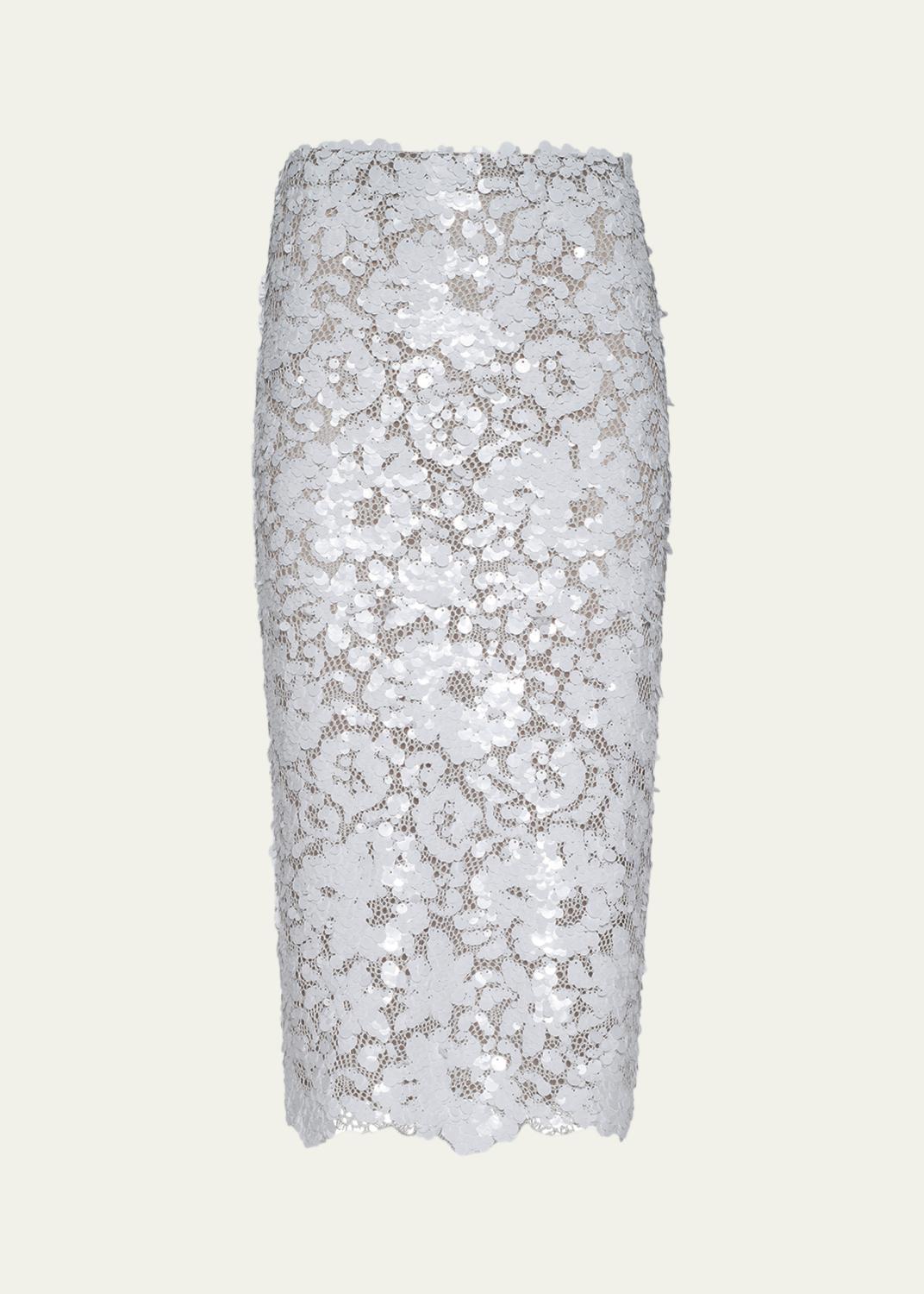 L'AGENCE Salem Knit Flare Midi Skirt - Bergdorf Goodman