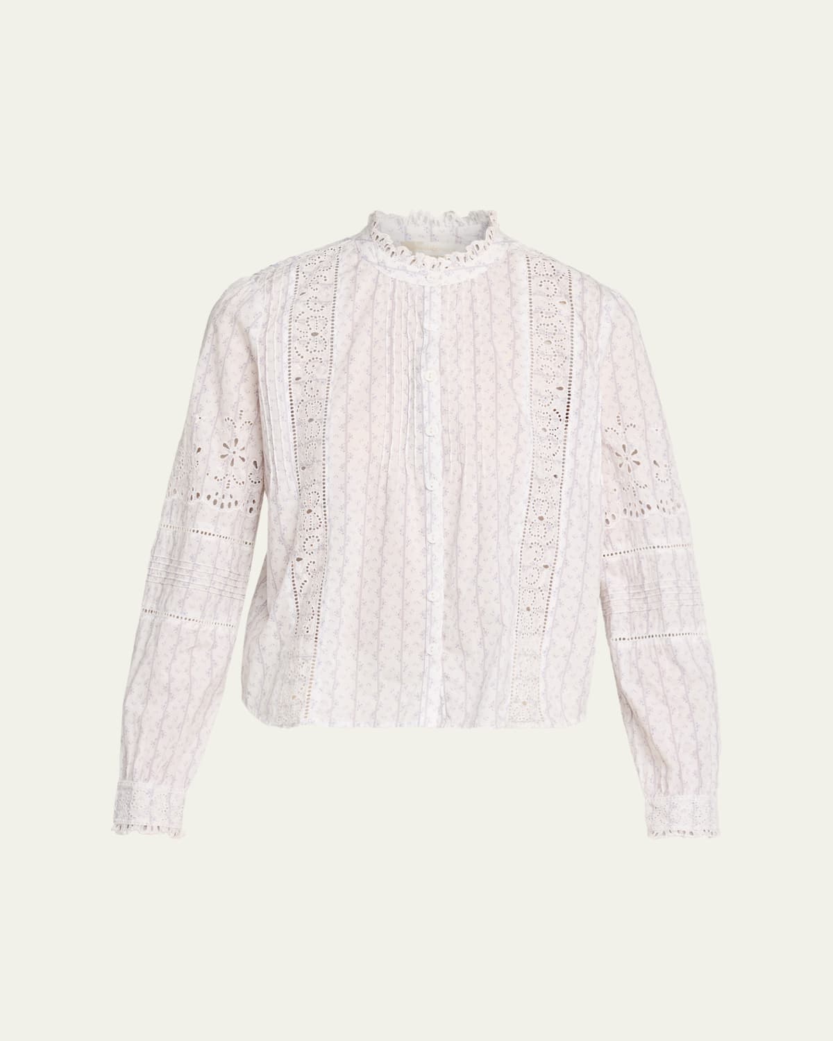 Sea Astrid Floral Embroidered Blouse - Bergdorf Goodman