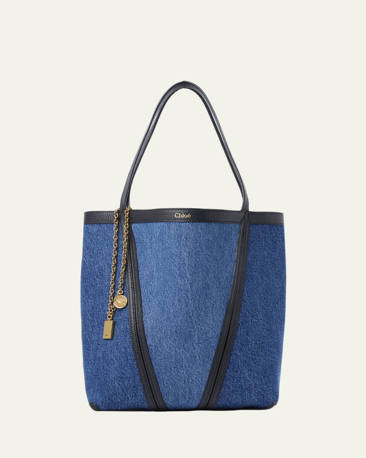 Chloe Balloon Small Top-Handle Bag in Leather - Bergdorf Goodman