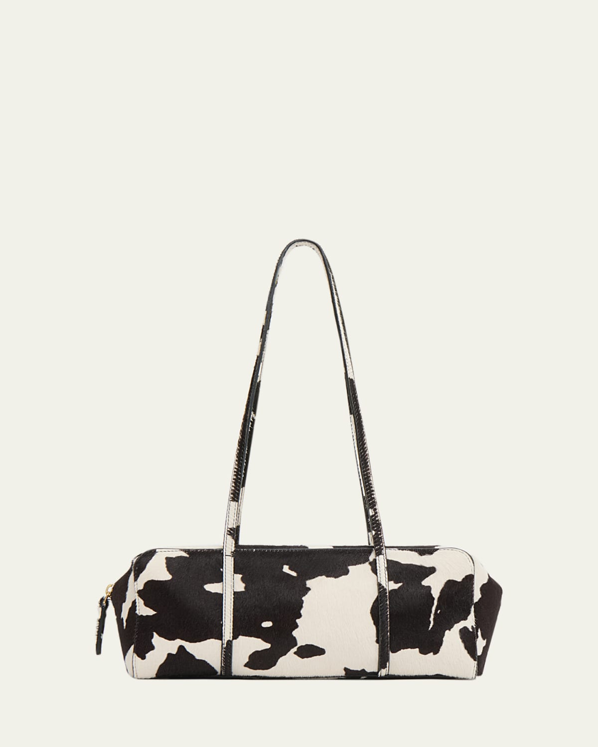 Mansur Gavriel Gaia Zip Leather Shoulder Bag - Bergdorf Goodman