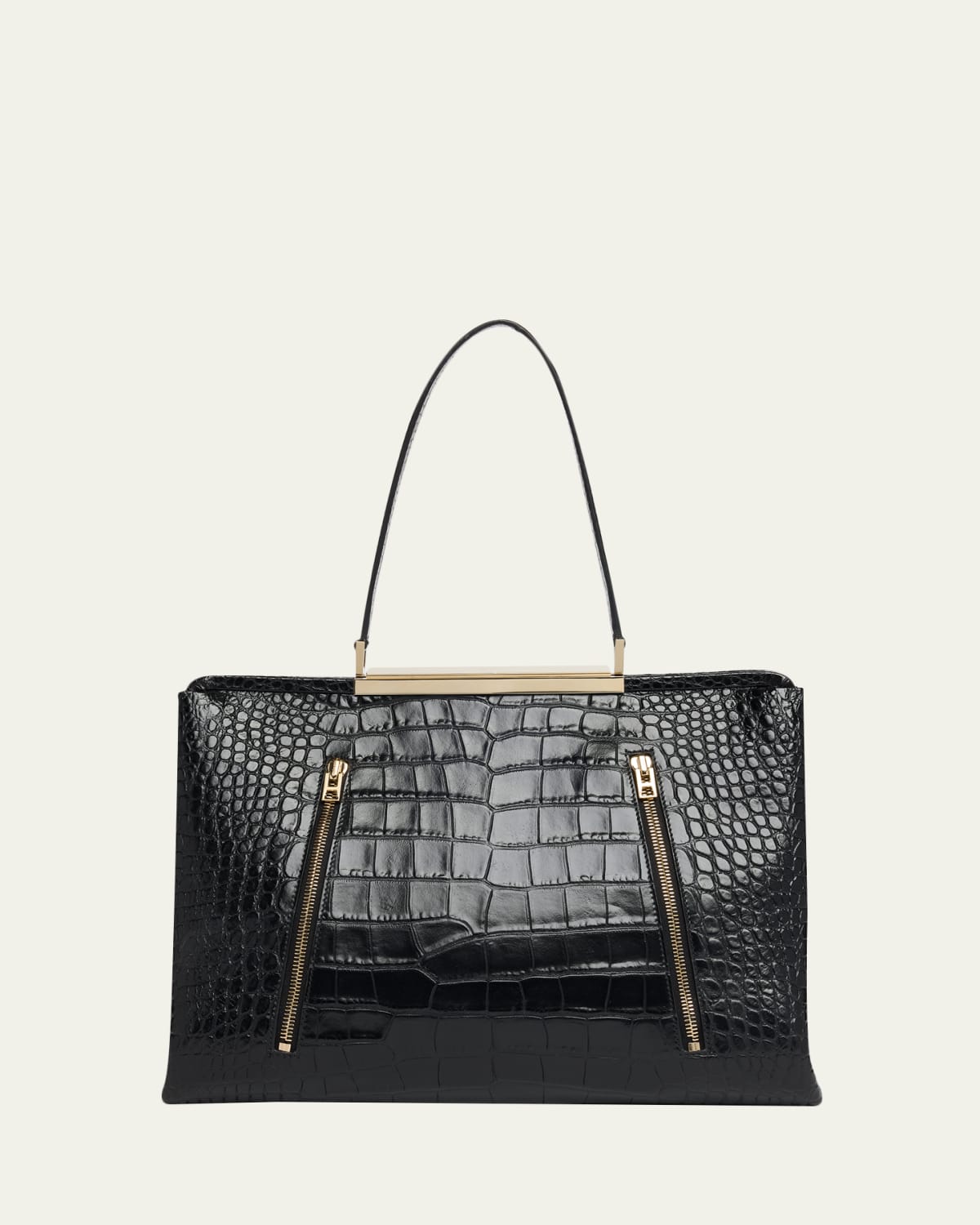 Jil Sander Cannolo Small Napa Leather Shoulder Bag - Bergdorf Goodman