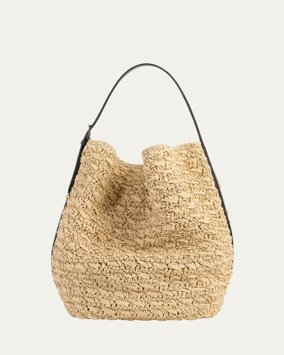 Toteme Belted Woven Leather Tote Bag - Bergdorf Goodman