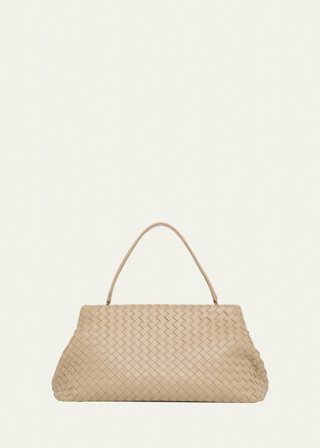 Bottega Veneta 1998 Feather Leather Shoulder Bag - Bergdorf Goodman