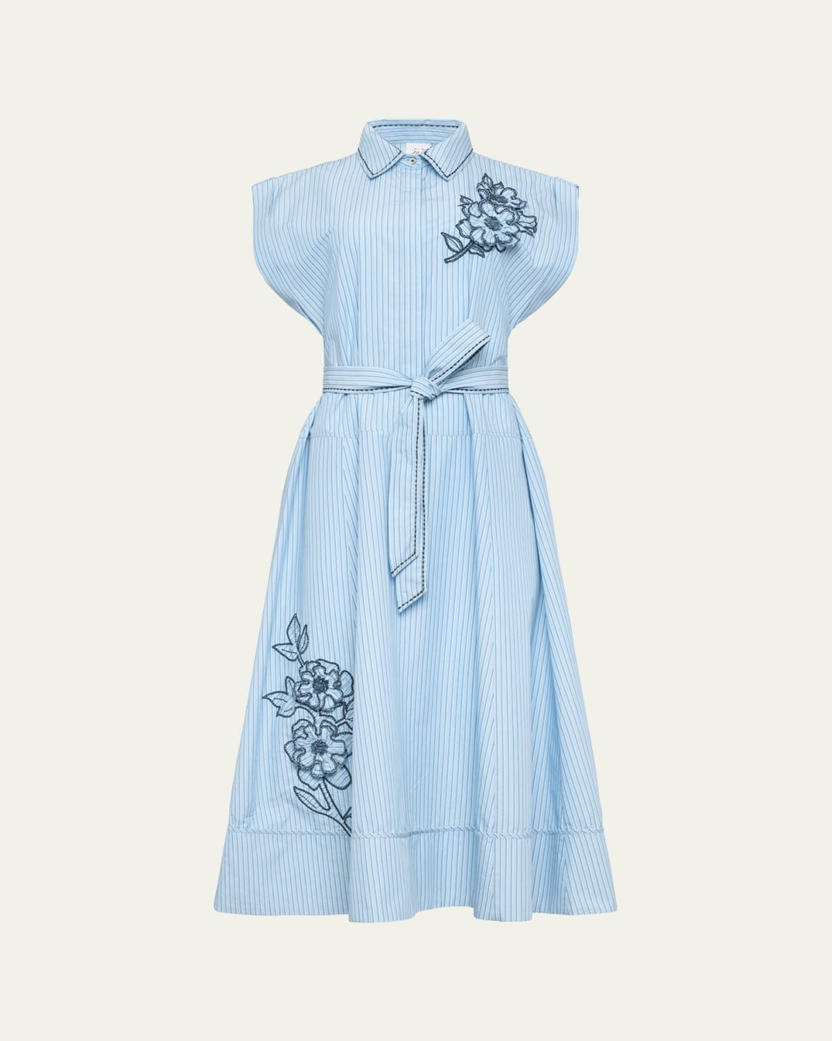 Cinq a Sept Carino Draped Midi Dress - Bergdorf Goodman