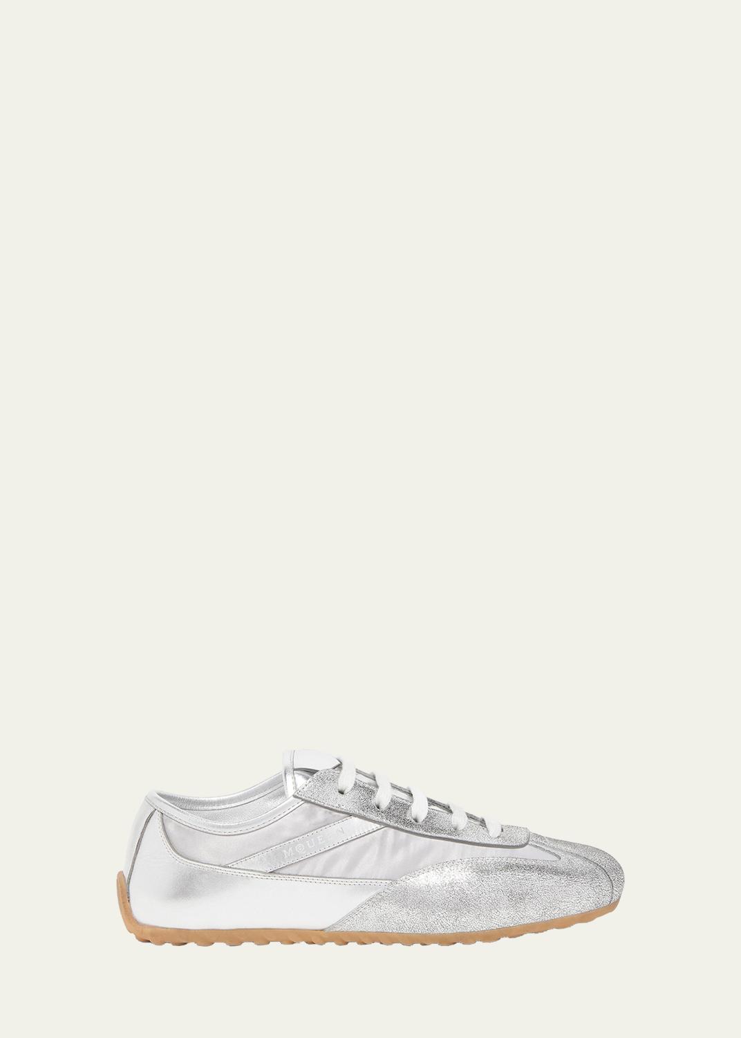 CDG Play x Salomon SR811 Leather Platform Sneakers - Bergdorf Goodman