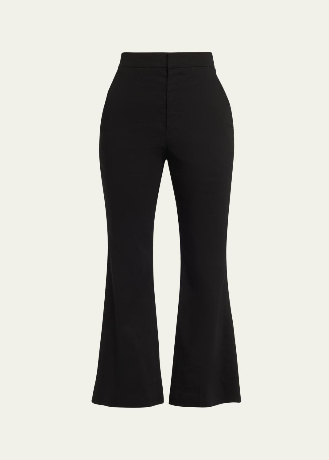 Veronica Beard Komi Eyelet Flare Pants - Bergdorf Goodman