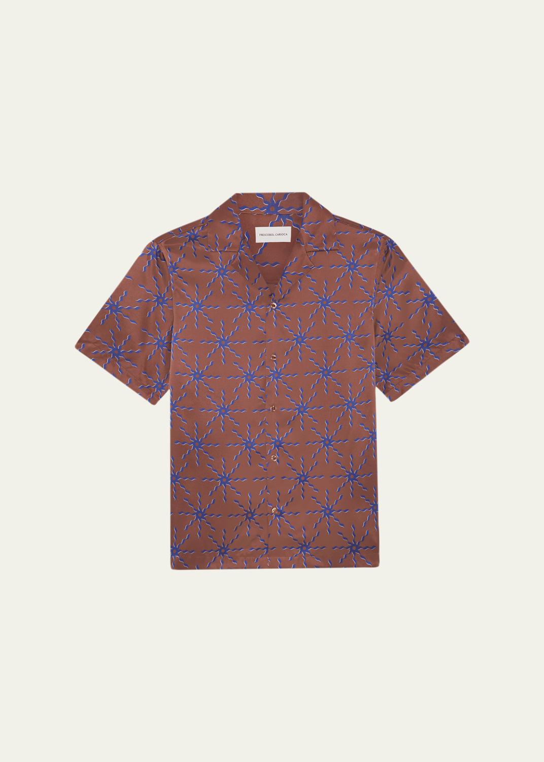 IM MEN Men's Short-Sleeve Compact Shirt - Bergdorf Goodman
