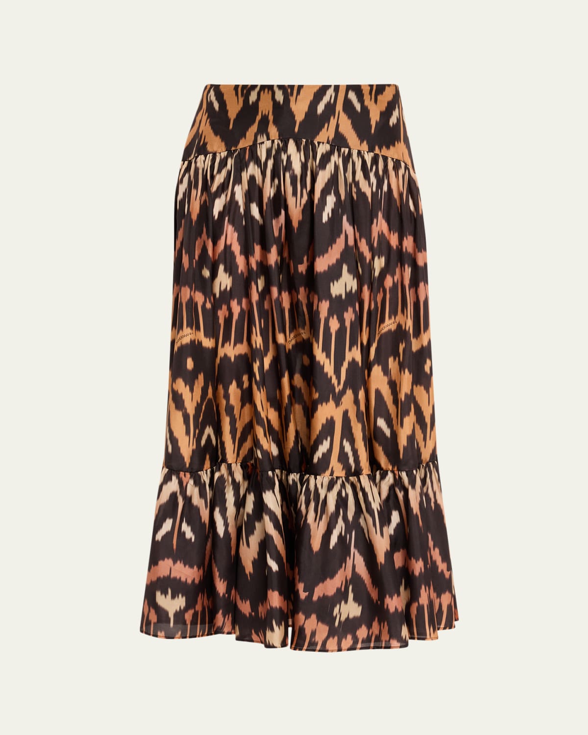 m*i様 deres Amber / parisienne skirt スカート Zimmermann Rebellion Lace Frill Midi Skirt - Bergdorf Goodman