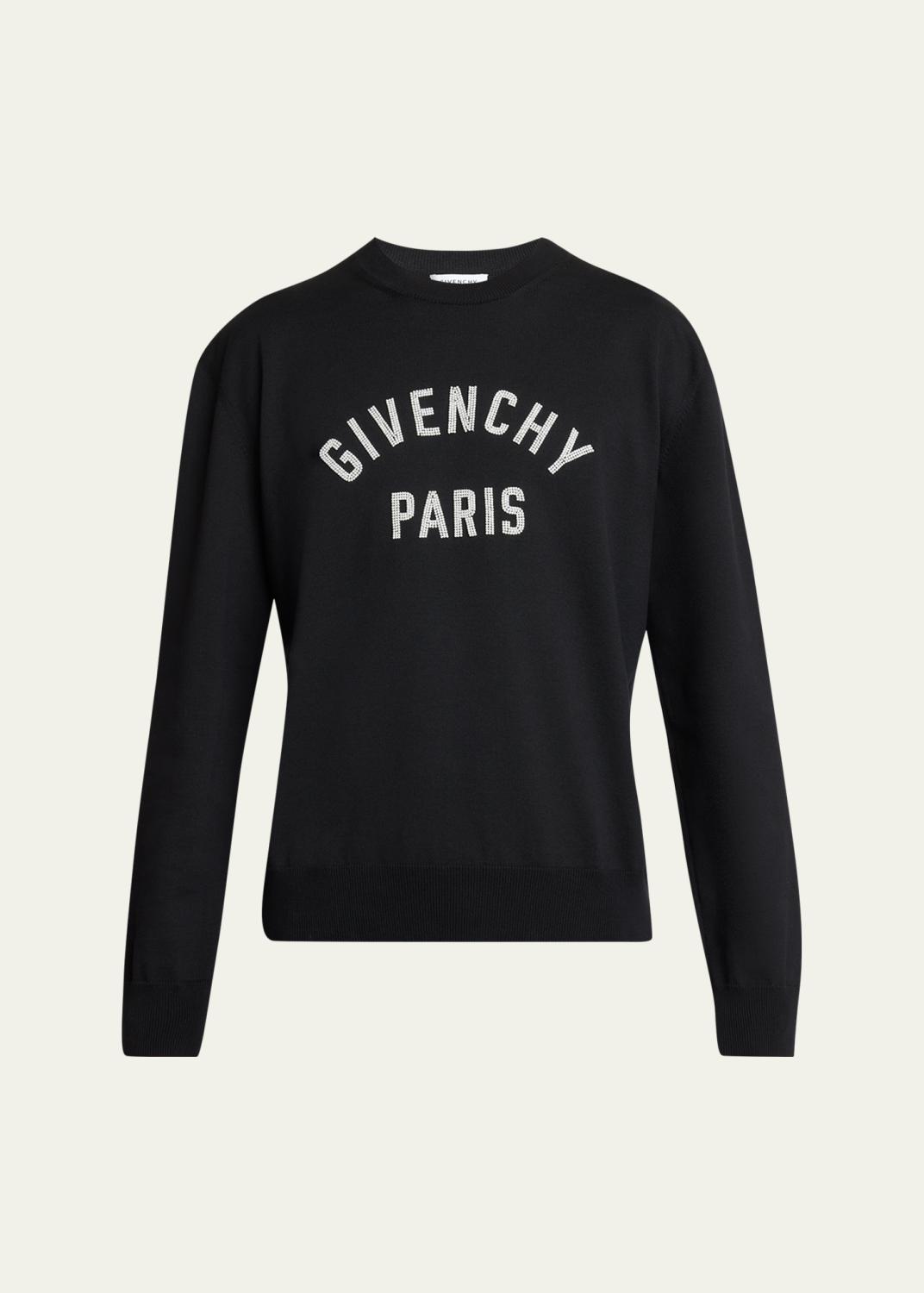 Givenchy Men's Logo Turtleneck Sweater - Bergdorf Goodman