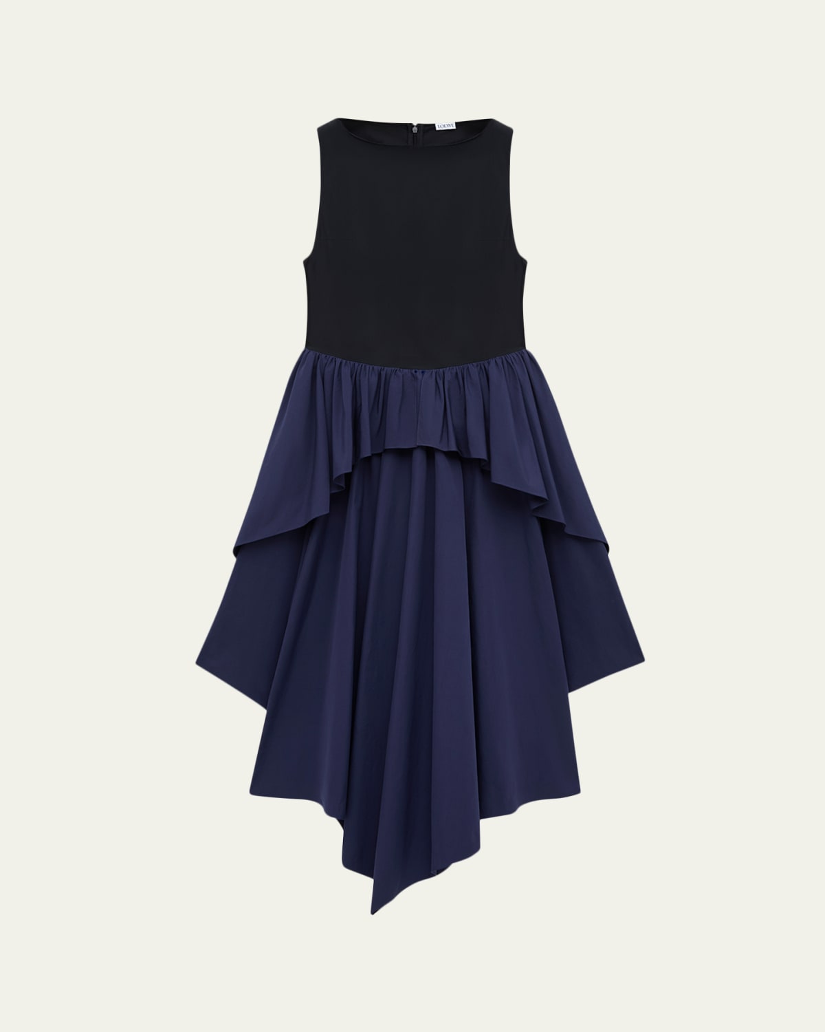 dries van noten denim dress Denim maxi dress in blue - Dries Van Noten