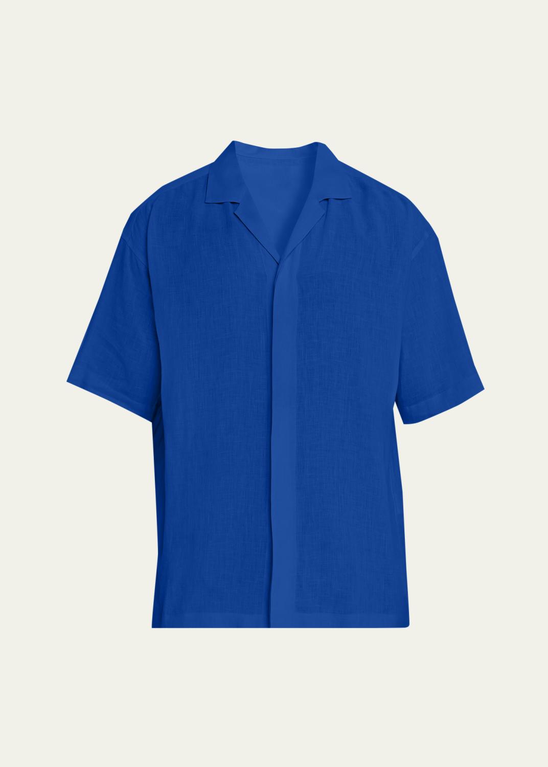 トップス IM MEN COMPACT SHIRT IM MEN Men's Short-Sleeve Compact Shirt - Bergdorf Goodman