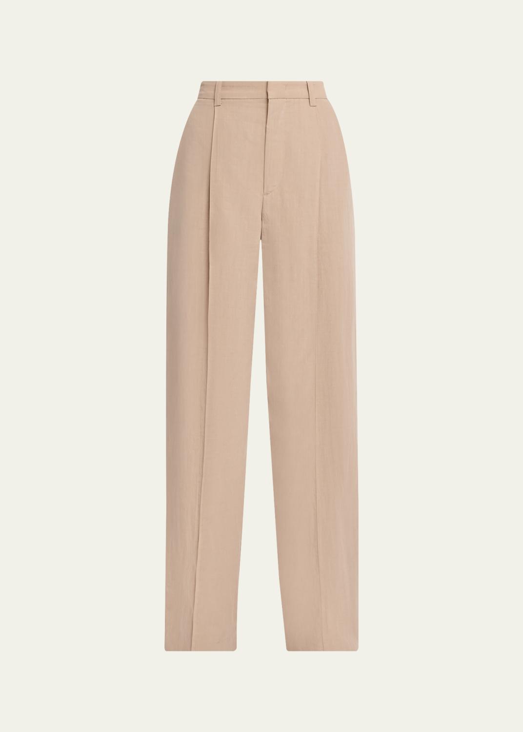 Vince Mid-Rise Wool-Blend Drawstring Pants - Bergdorf Goodman