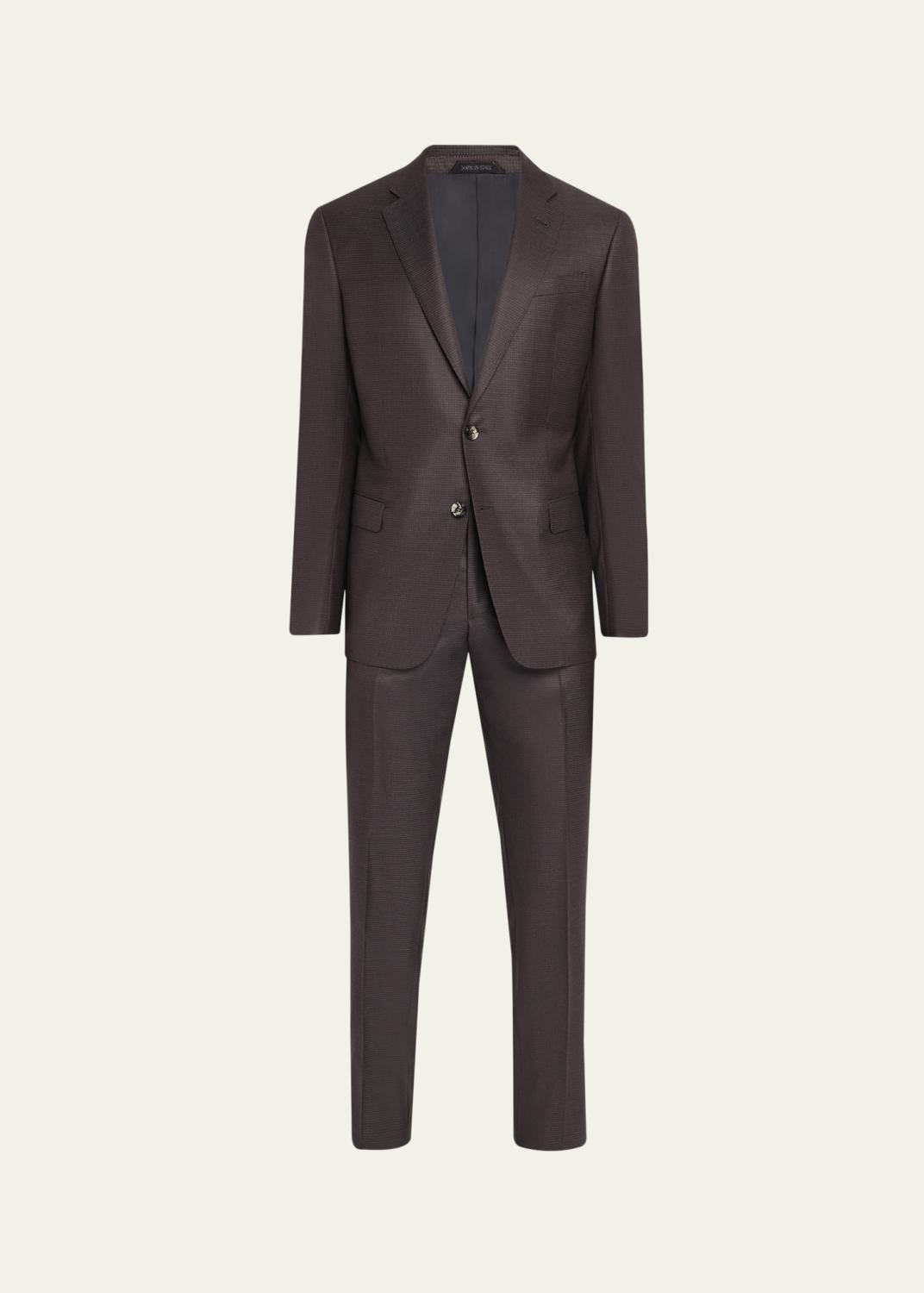 Giorgio Armani Men's Wool and Cashmere Soft Two-Piece Suit