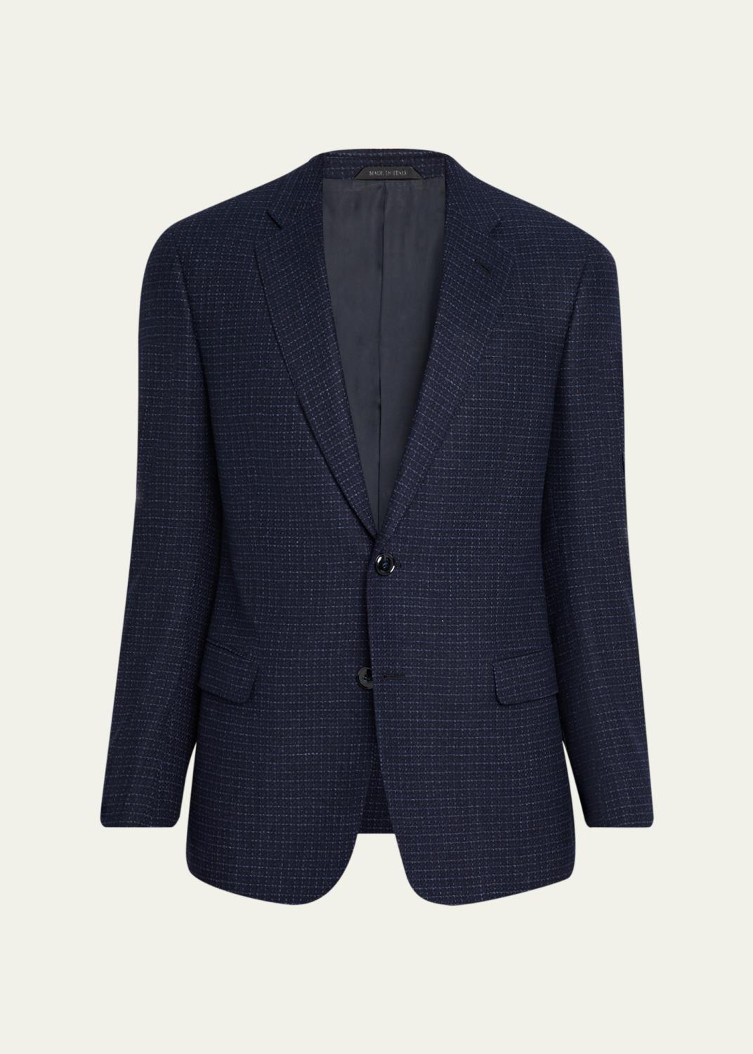 Giorgio Armani Linen Single-Breasted Jacket - Bergdorf Goodman