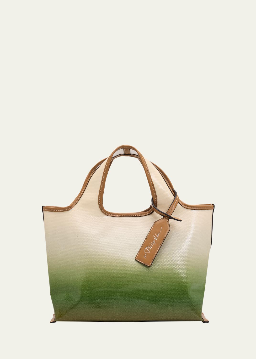 Ulla Johnson Adria Wavy Croc-Embossed Leather Tote Bag - Bergdorf