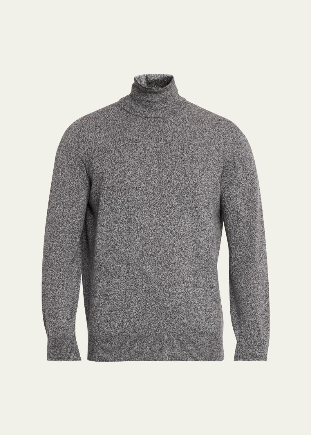 Brunello Cucinelli Men's Cashmere Knit Quarter-Zip Sweater
