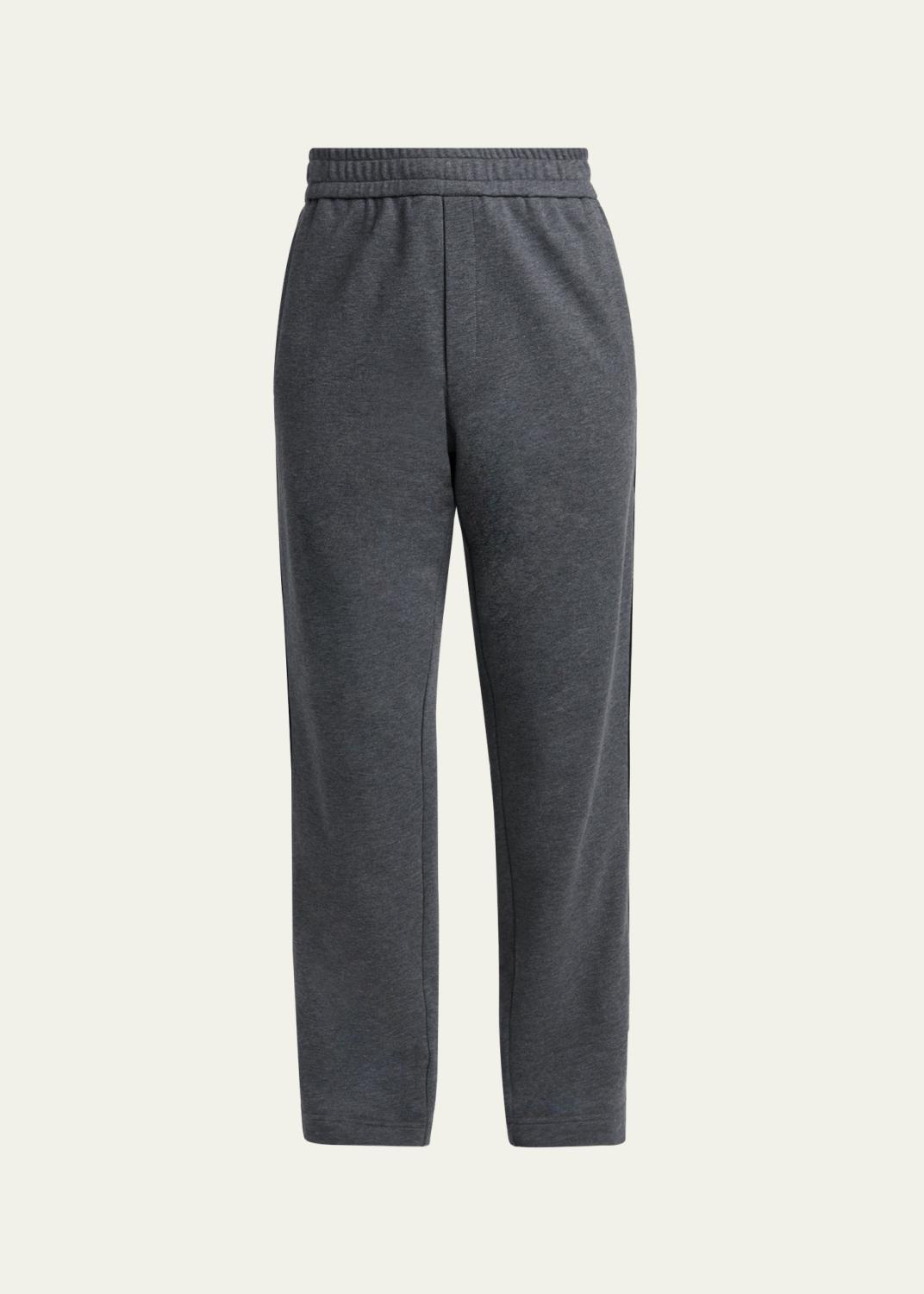 sacai Men's Sponge Barrel-Leg Sweatpants - Bergdorf Goodman