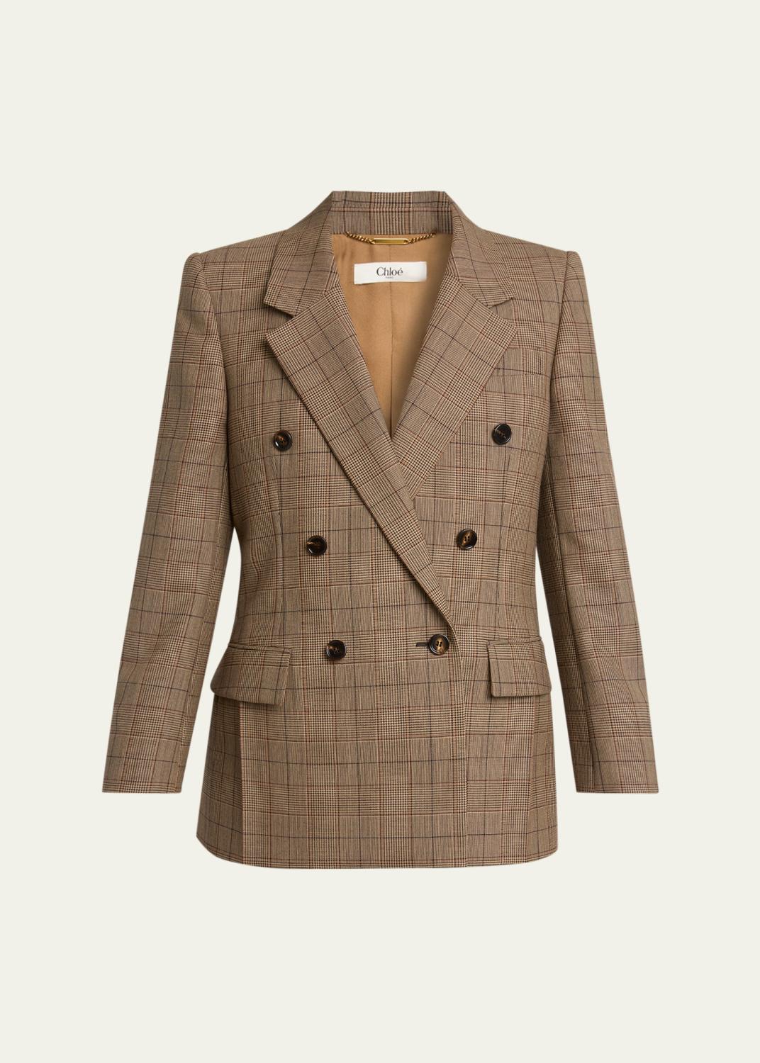 Chloé Paisley Velvet Single-Breasted Jacket - Bergdorf Goodman