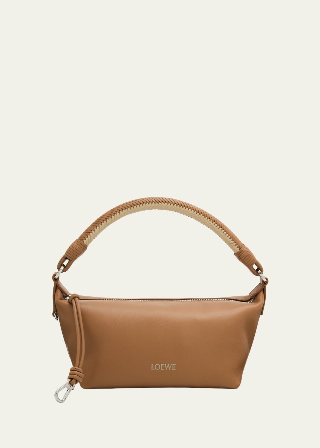 LOEWE x Paula's Ibiza Puzzle Daisy Top-Handle Bag in Leather