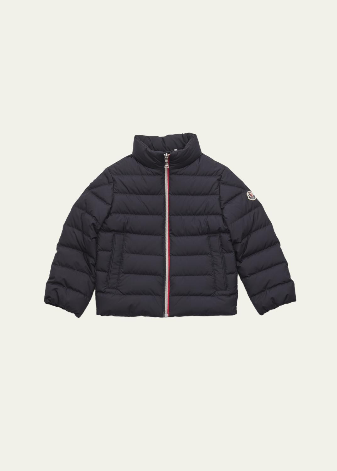 Moncler Boy's Yule Hooded Down Jacket, Size 8-10 - Bergdorf Goodman