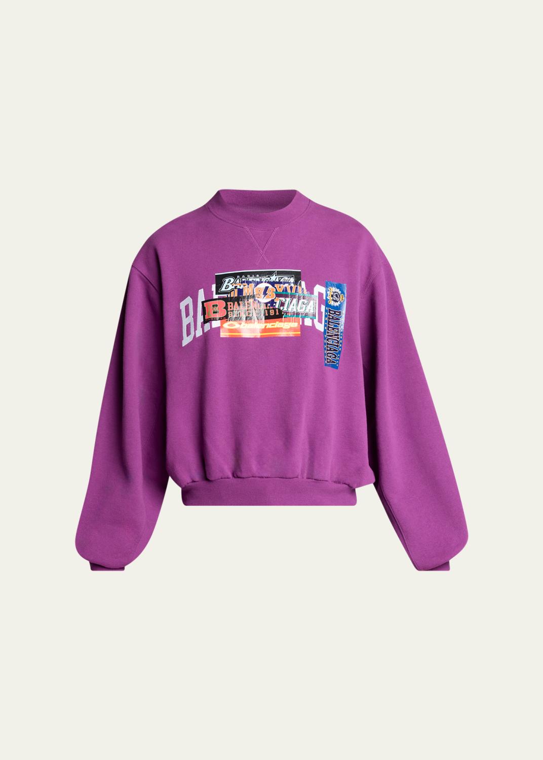 Balenciaga Men's Tech Fleece Full-Zip Ski Sweatshirt - Bergdorf