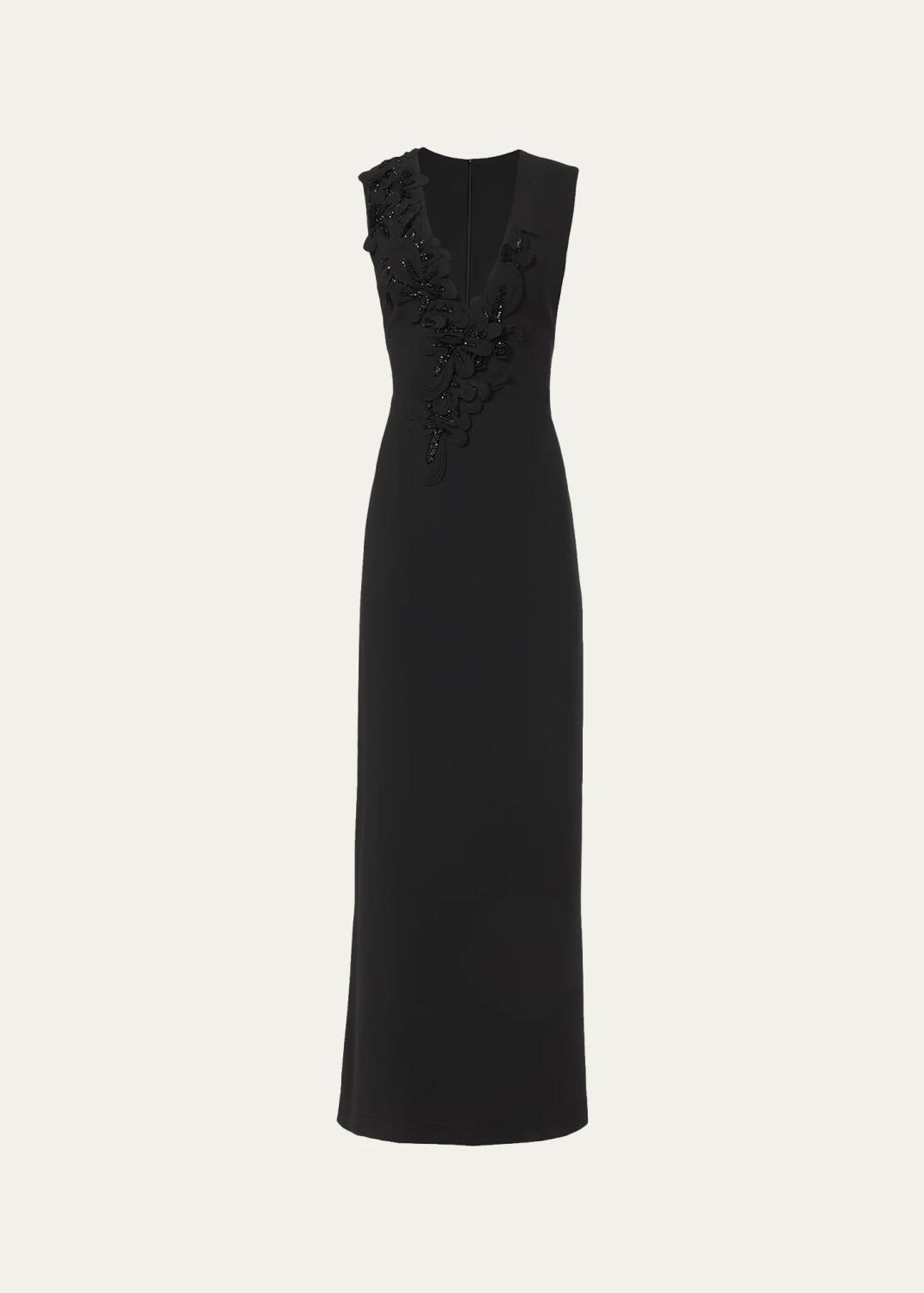 ALICE + OLIVIA Eve Embellished Sweetheart Midi Gown - Bergdorf Goodman