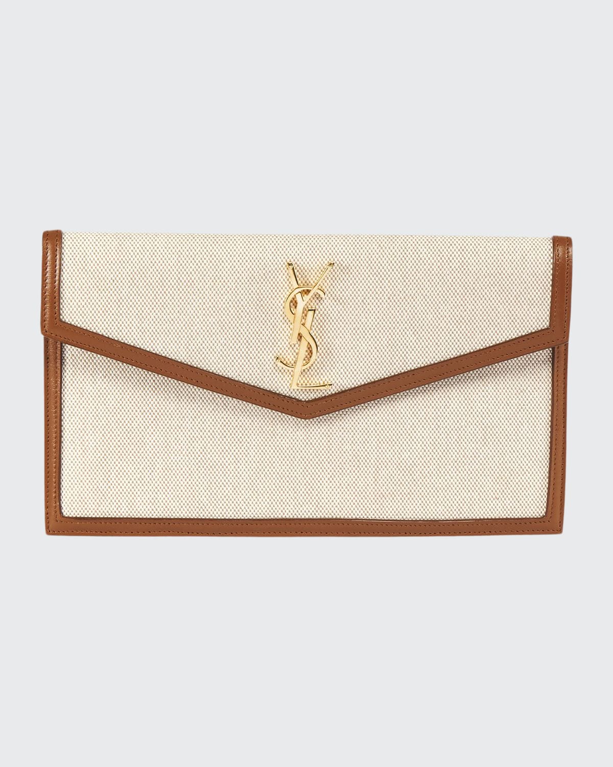 La Pochette Rond Metallic Clutch Bag