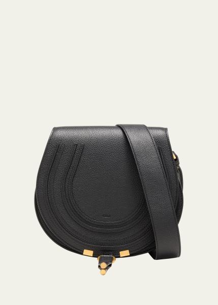 Marcie Medium Slim Crossbody Bag in Grained Calfskin