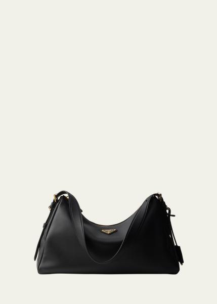 Aimee Grain Leather Shoulder Bag