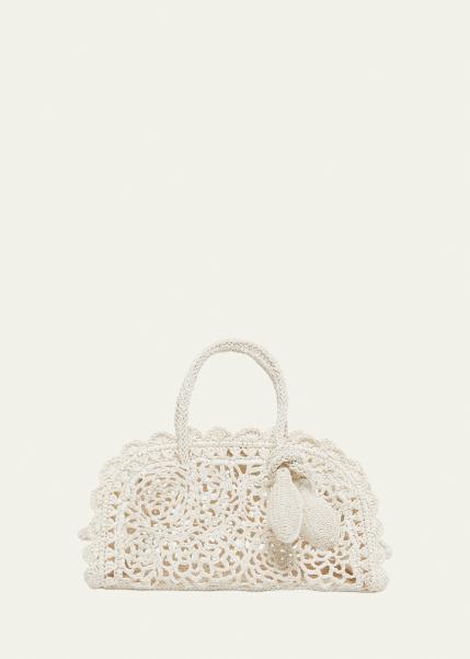 Le Petit Turismo Crochet Top-Handle Bag