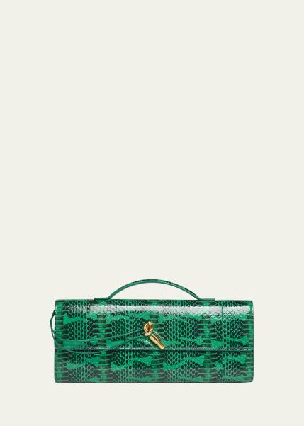 Snakeskin Clutch Bag