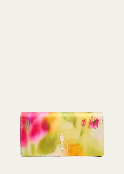 Bettina Clutch Bag in Floral Satin
