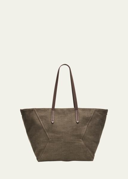 No-Fade Denim Tote Bag