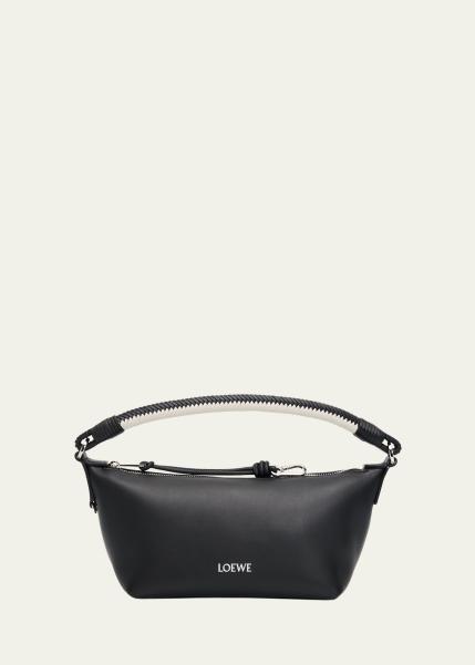 Cala Leather Top-Handle Bag