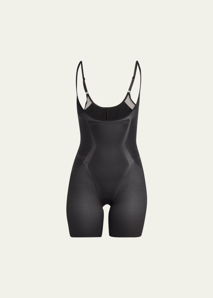 bergdorfgoodman.com | Haute Contour Open-Bust Mid-Thigh Bodysuit