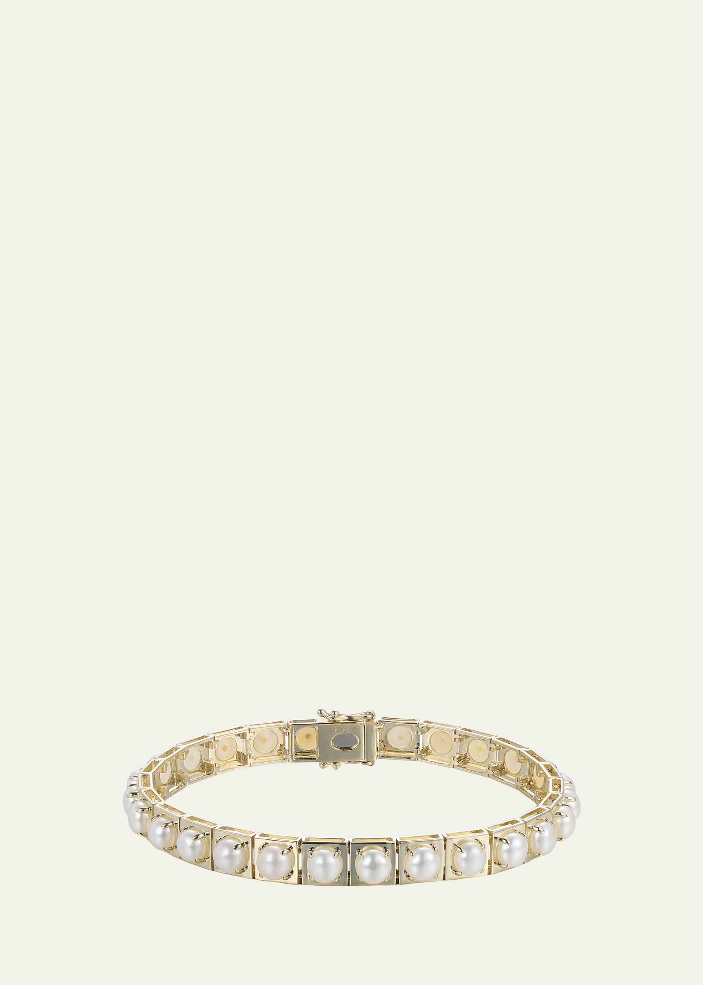 LEGGO Pearl Tennis Bracelet