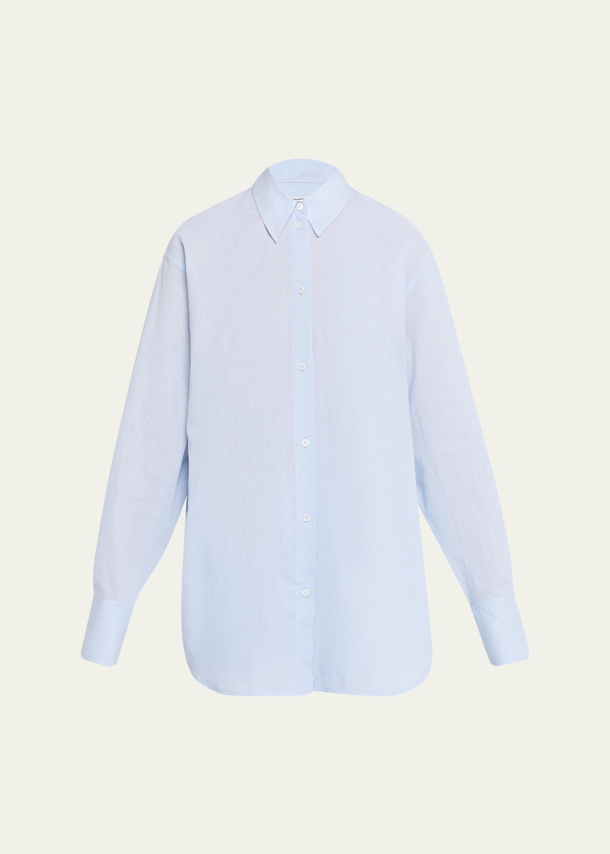 Garderob Oversized Linen-Cotton Shirt