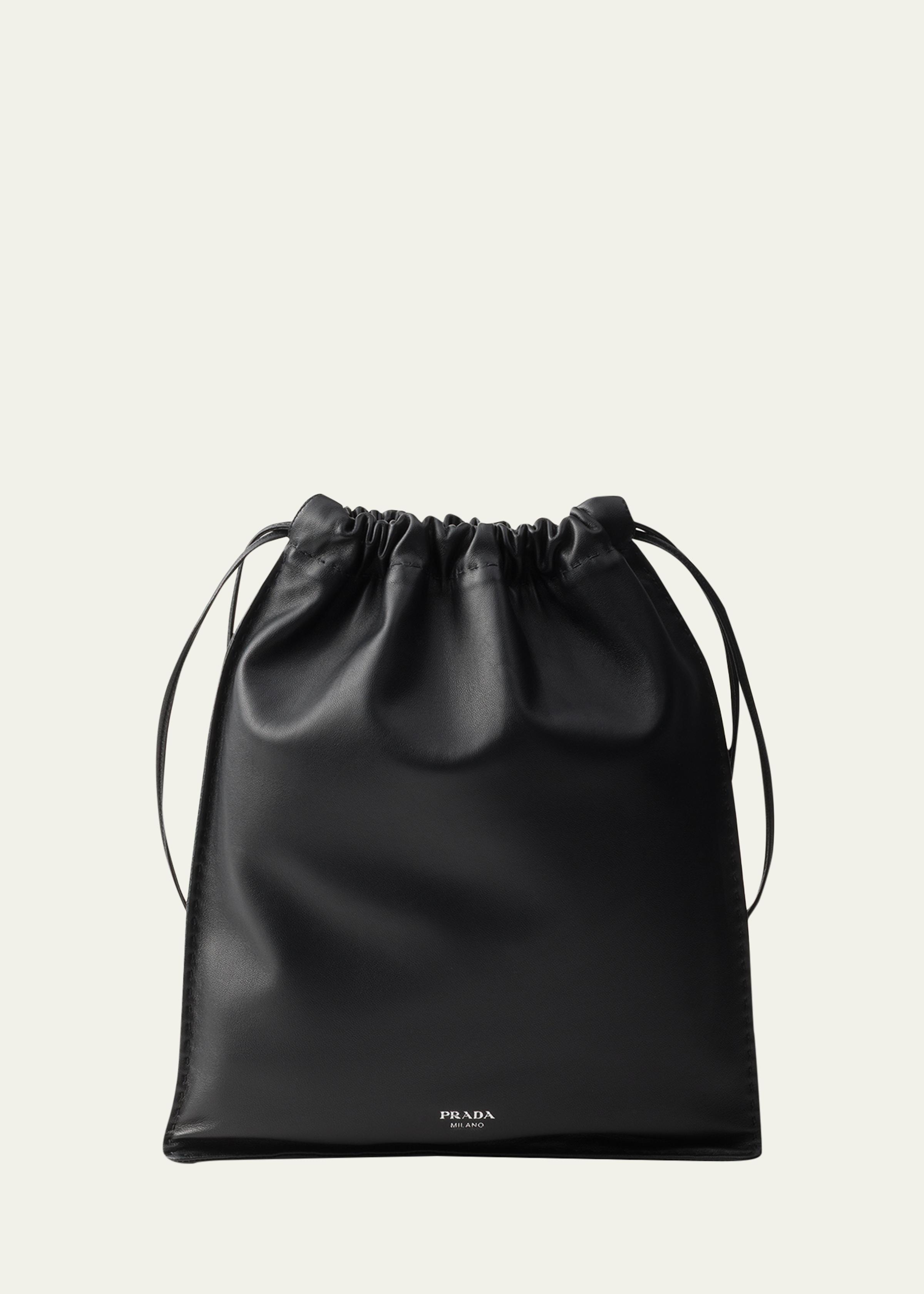 Nappa Leather Pouch Bag