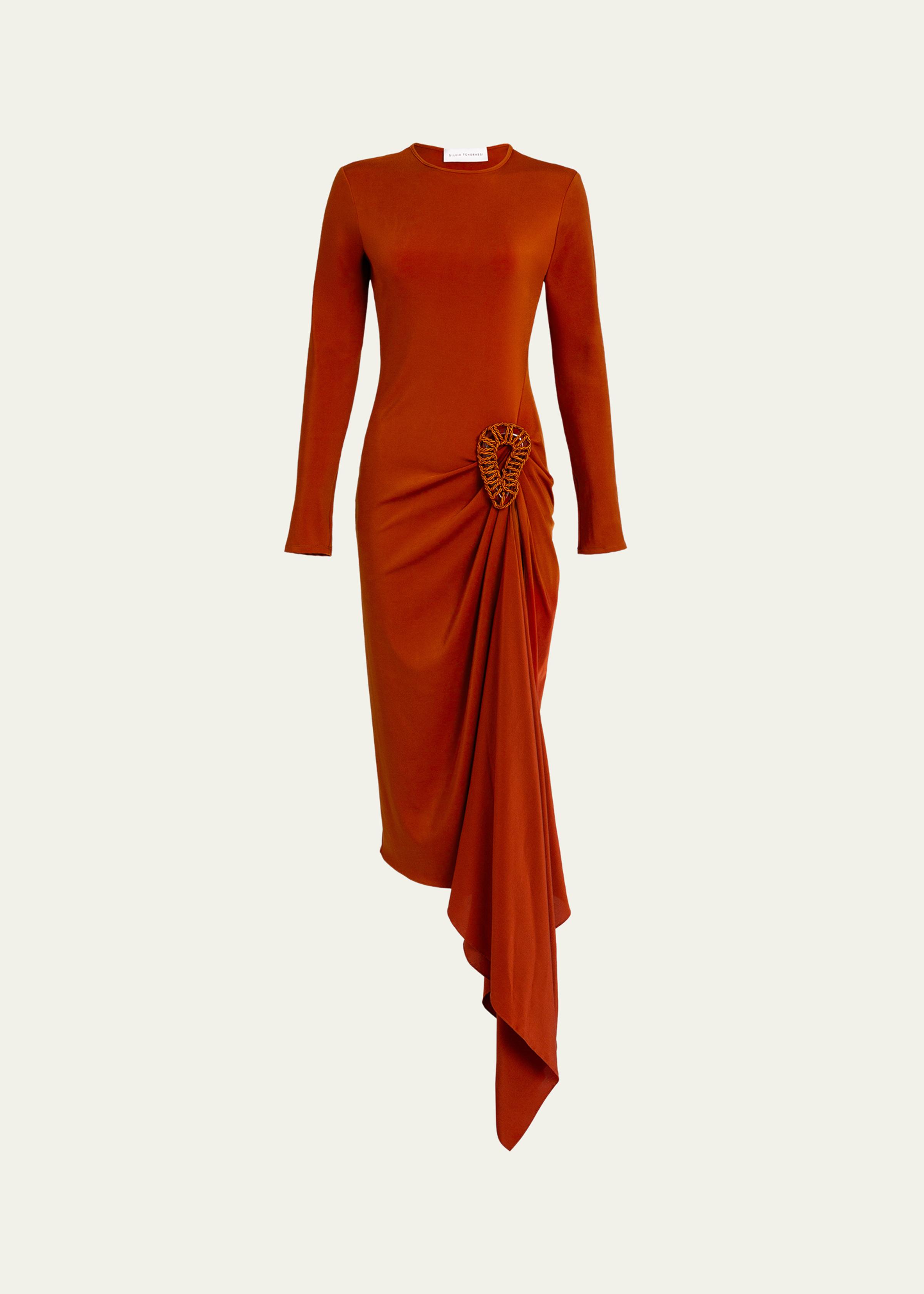Ananya Jersey Midi Dress