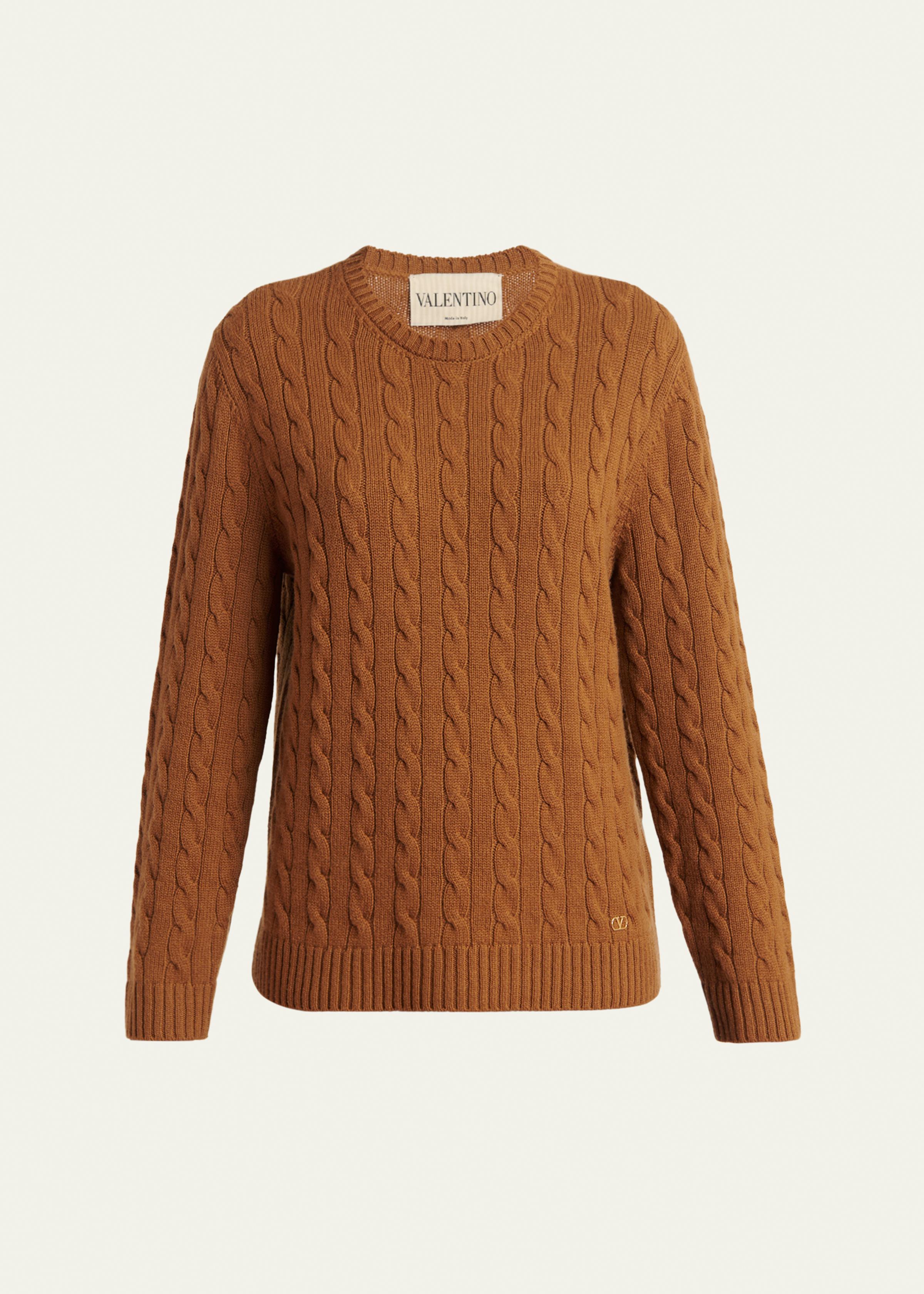 Cashmere Cable-Knit Sweater