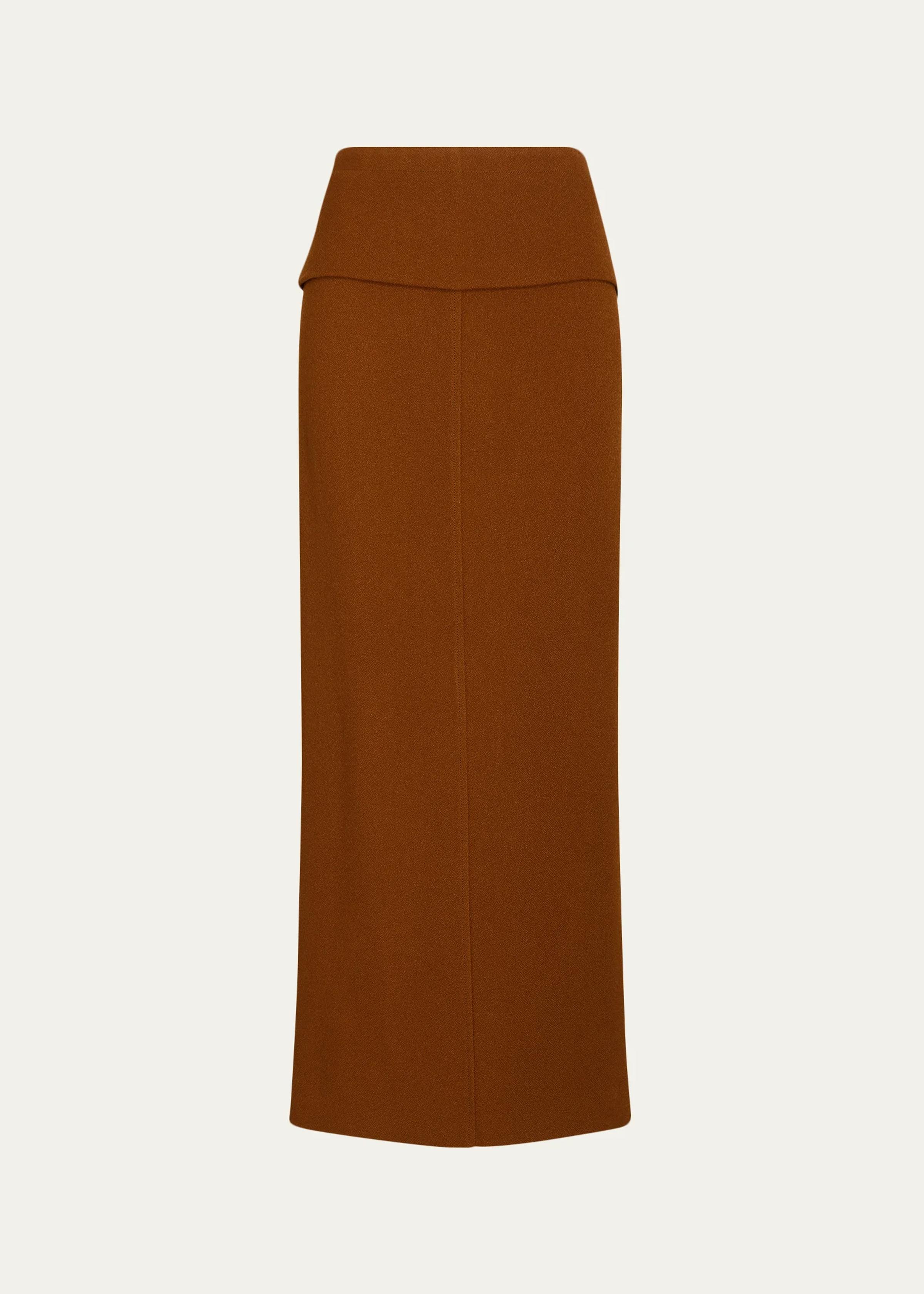 Liora Heavy Sable Maxi Skirt