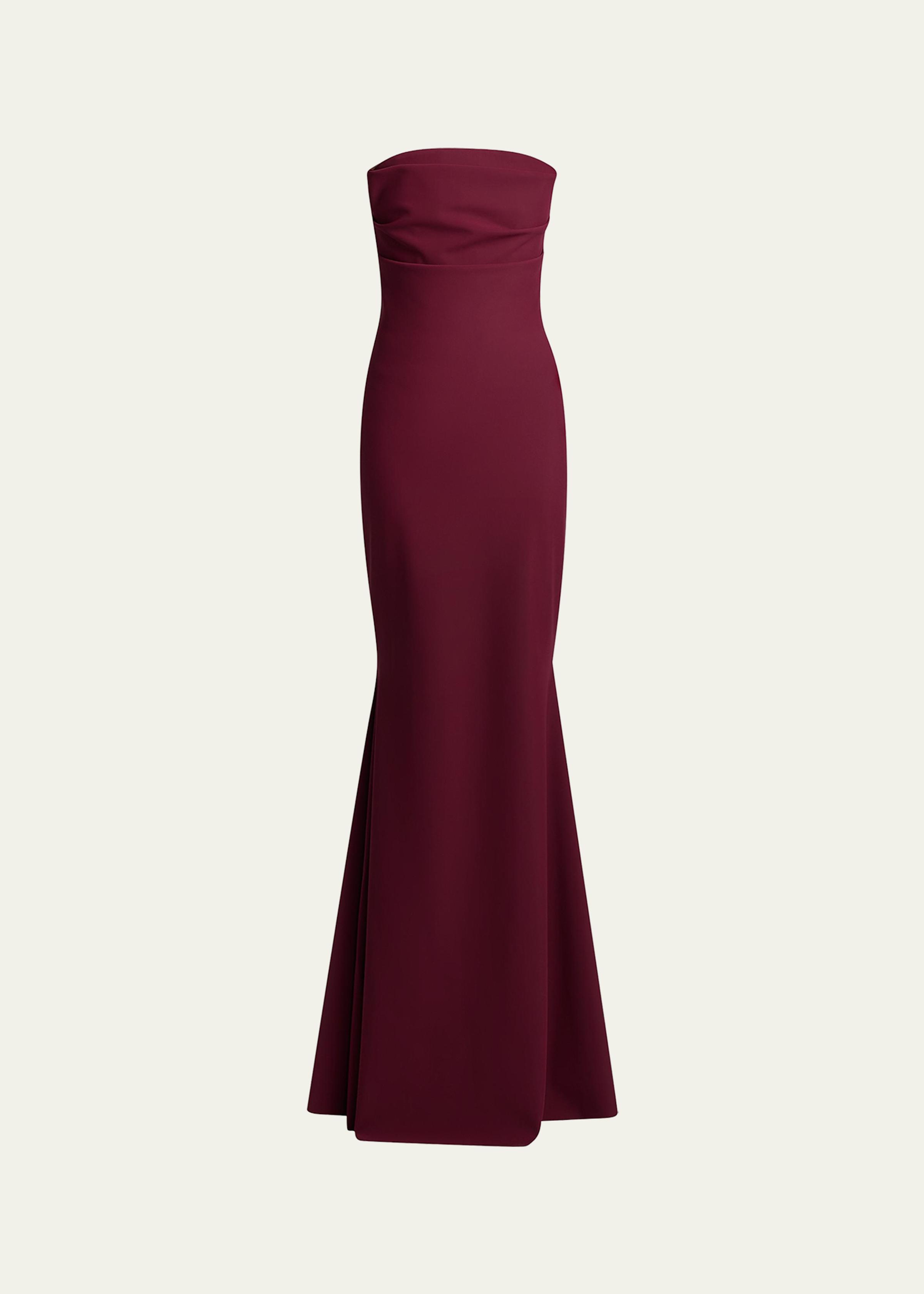 Vepse Strapless Mermaid Gown