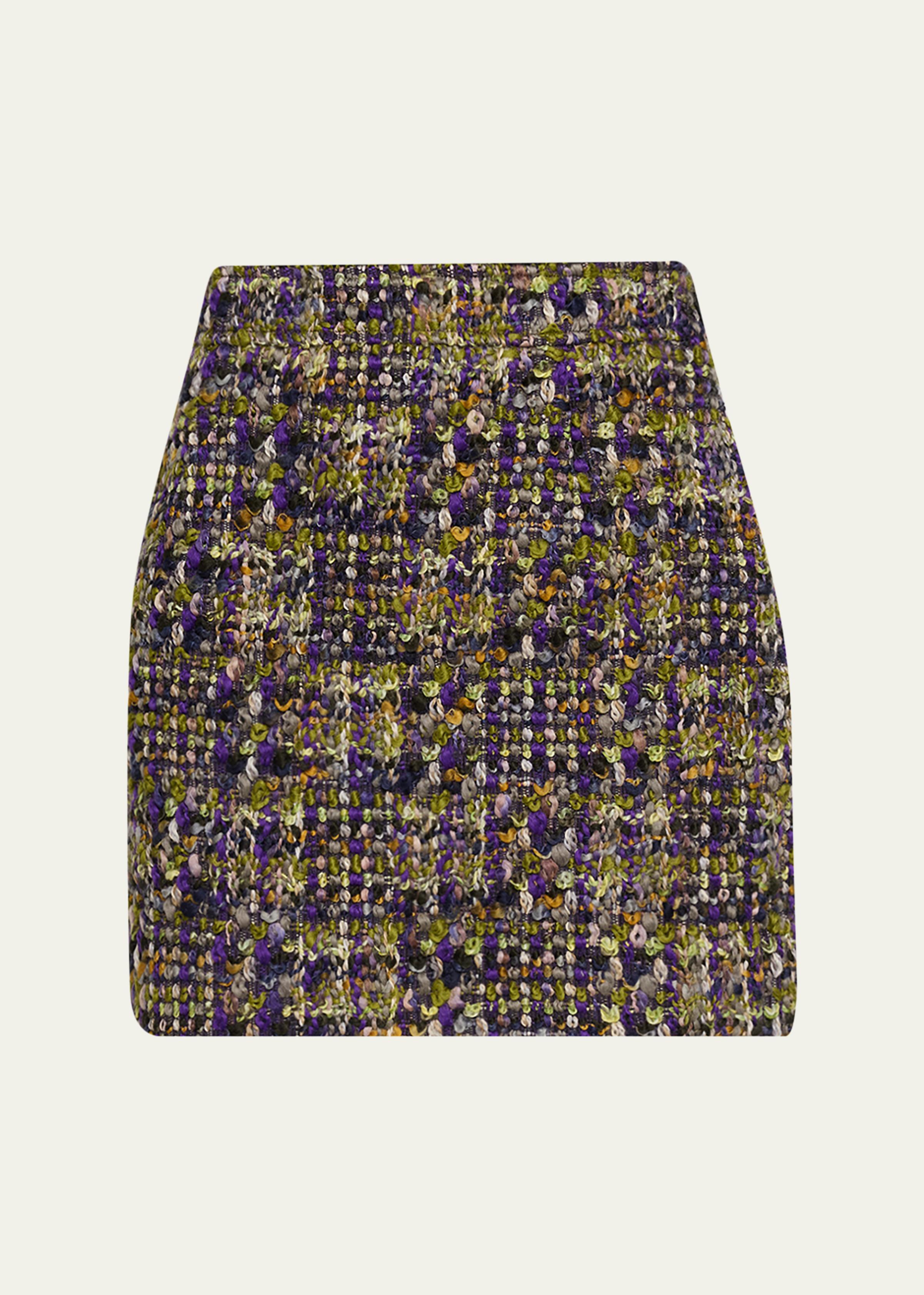 Tweed Mini Skirt