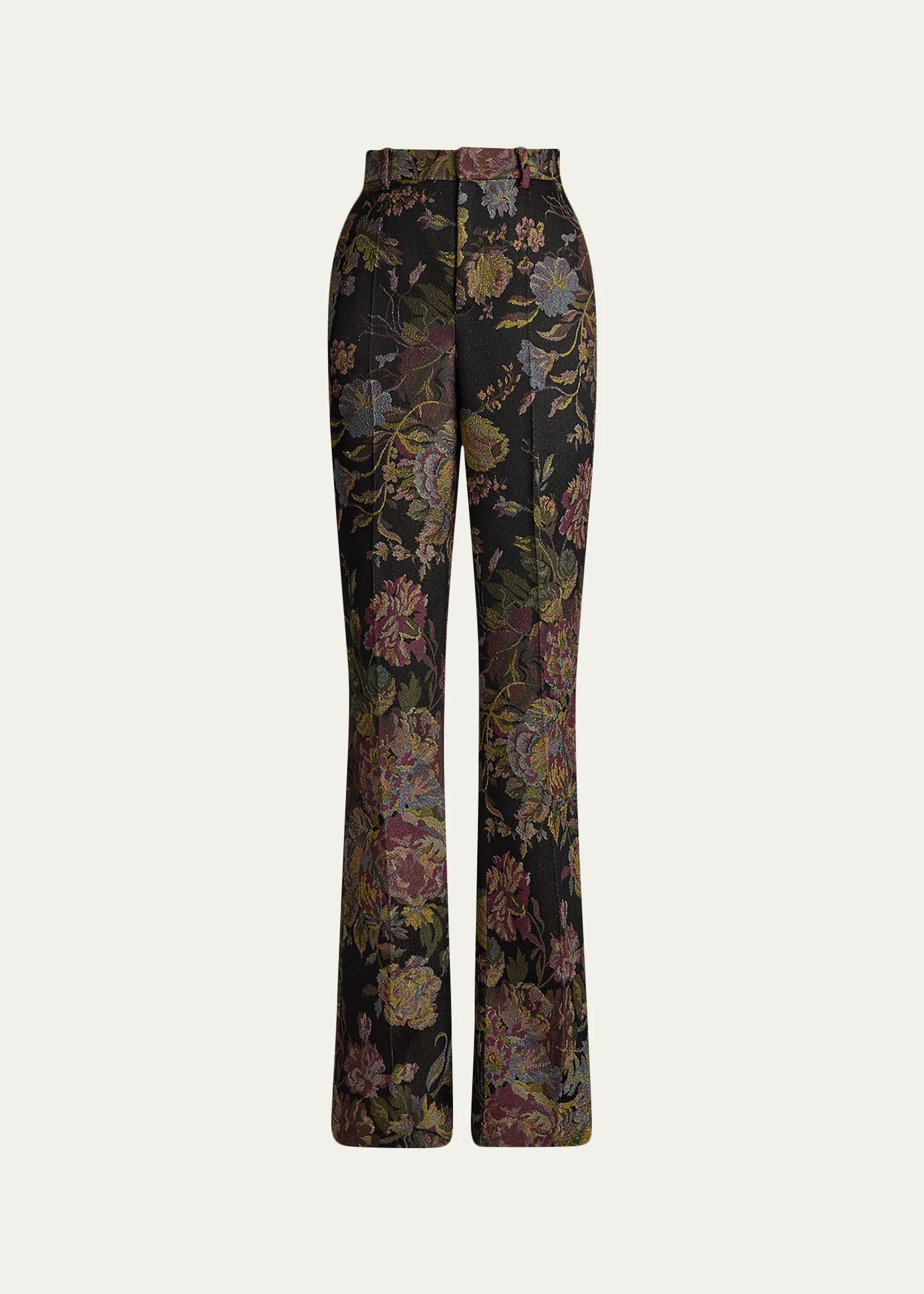 Wrigley II Floral Jacquard Pants