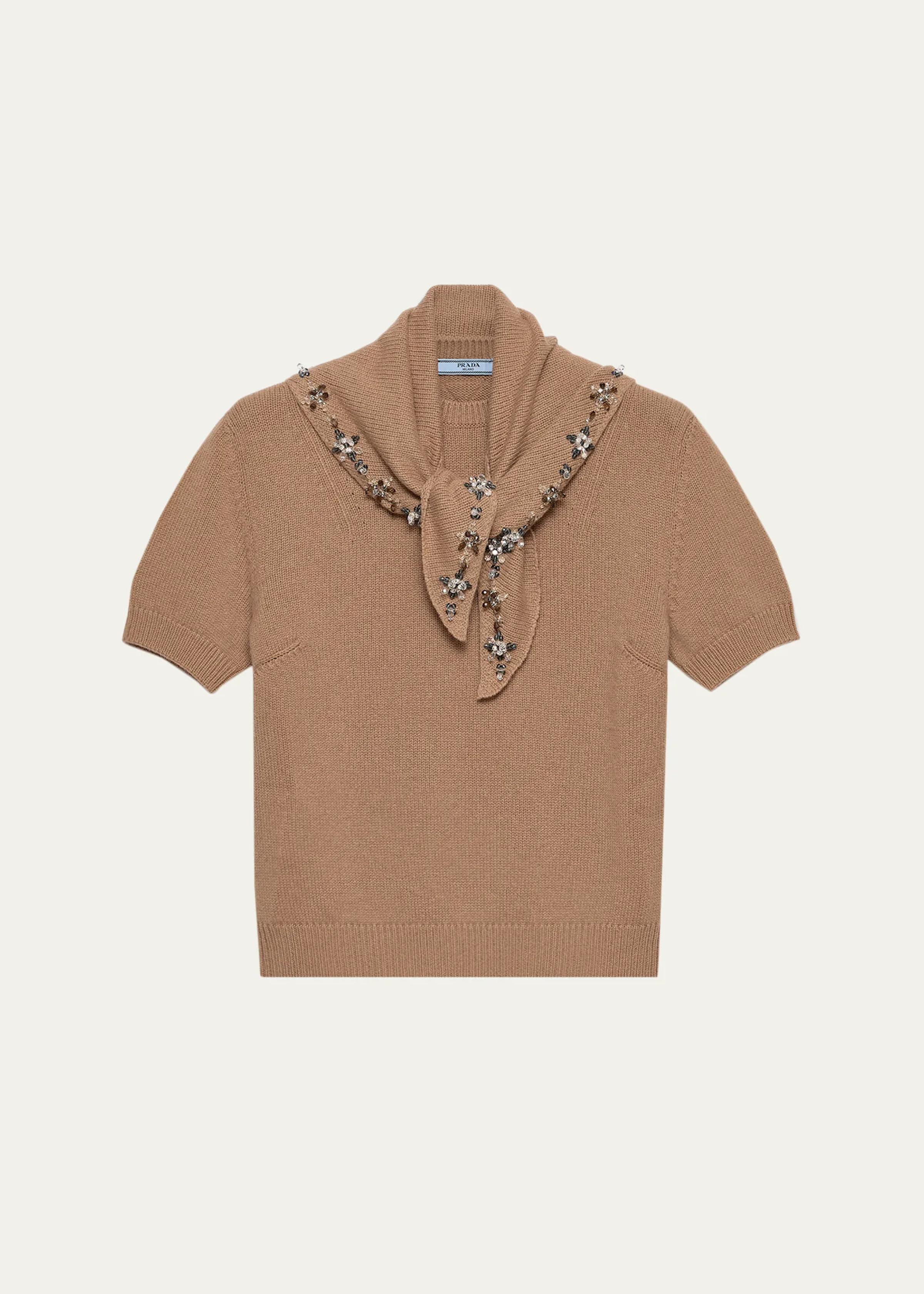 Embellished Cashmere Sweater