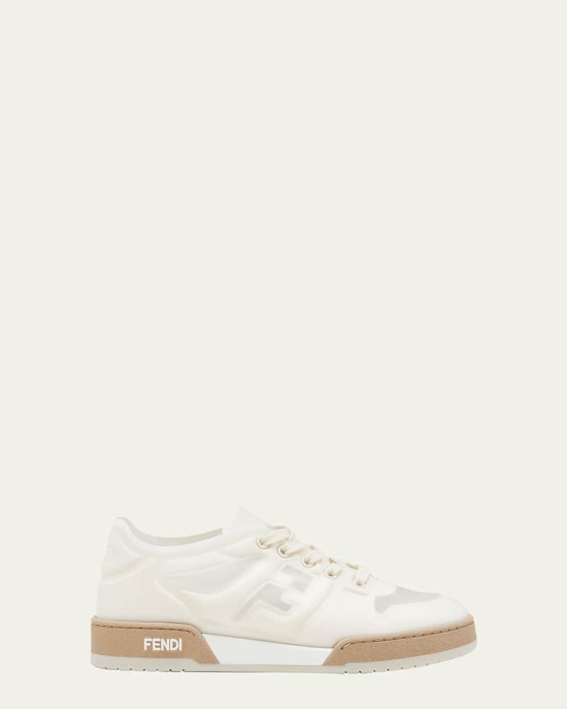 Fendi runway mesh outlet ff trainer sneakers