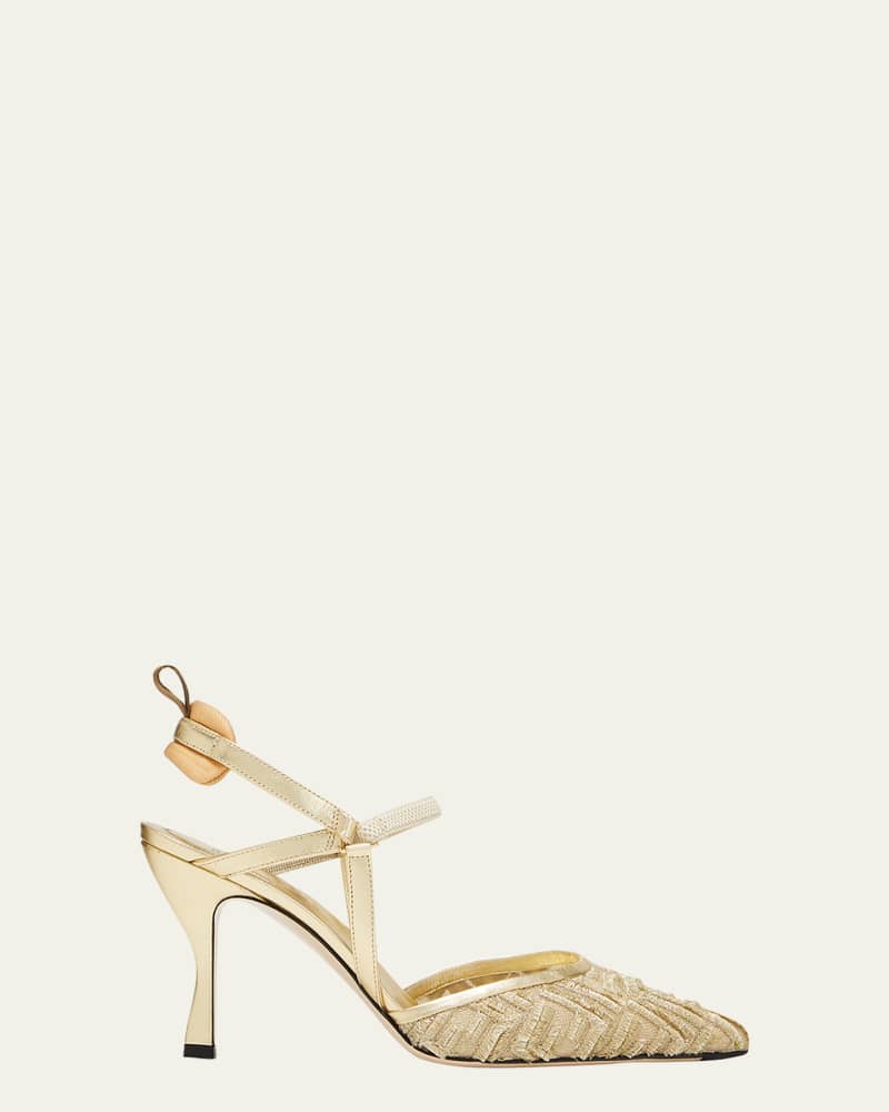 Fendi colibri mesh ff espadrilles hotsell