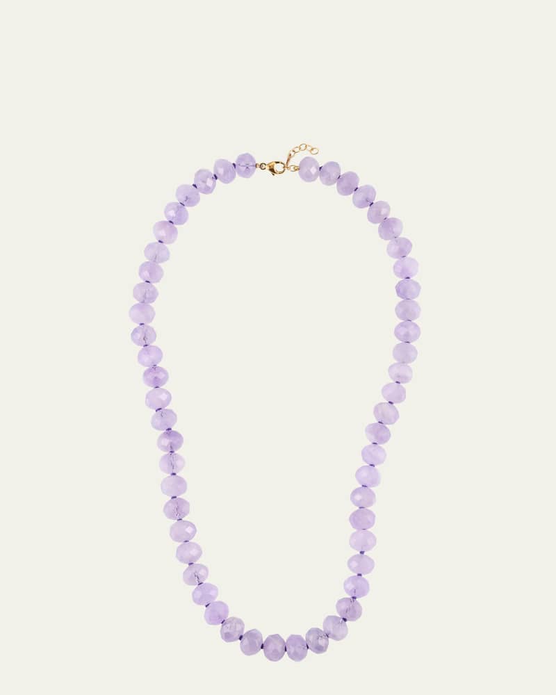 Oracle Lavender Amethyst Crystal Necklace